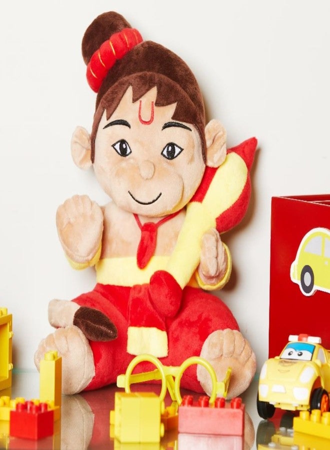 Panda's Box Mantra Chanting Musical Baby Hanuman Plush Toy | Best Gift for Kids - Image 4